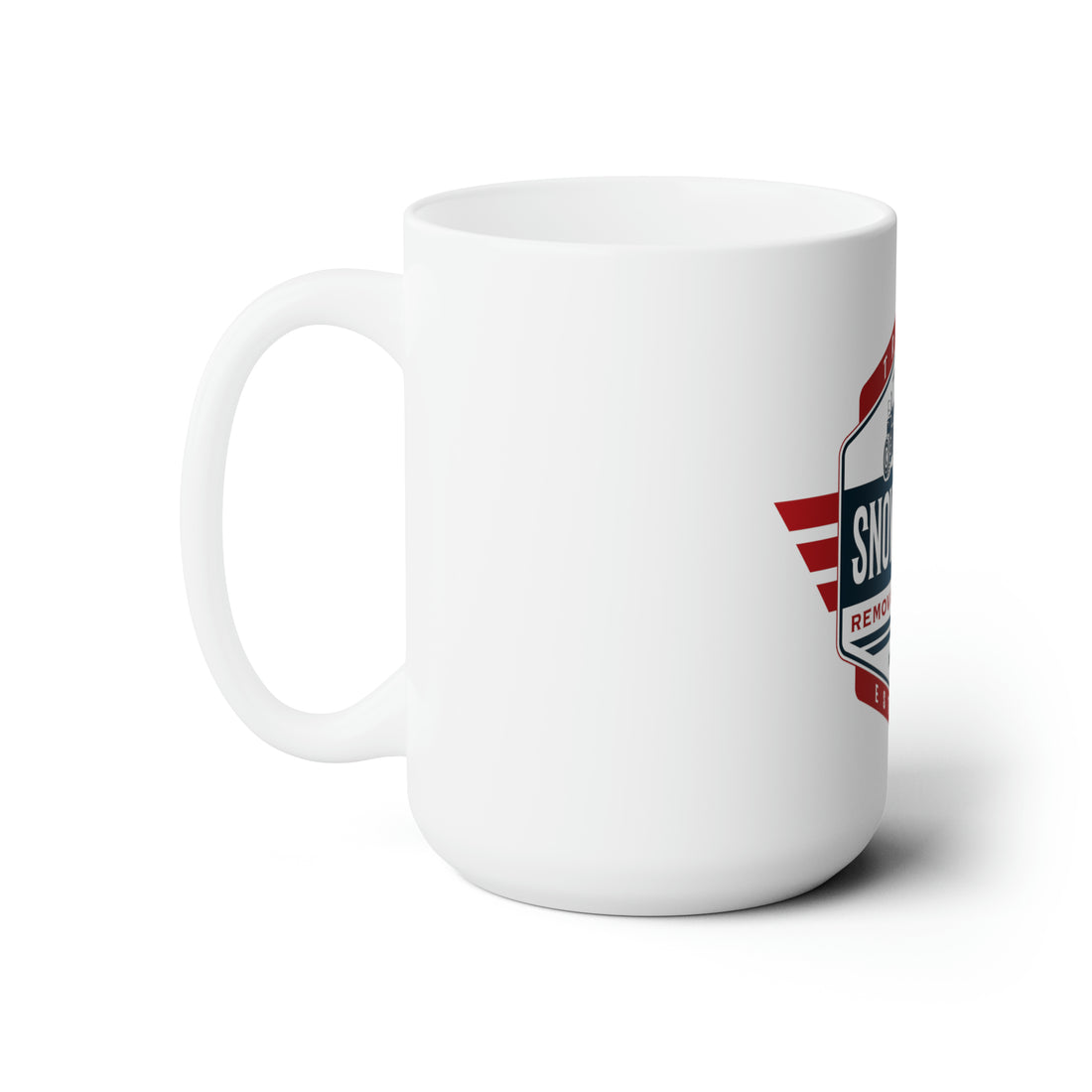 Snowflake Removal Service White Ceramic Mug