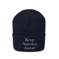 Keep America Great Emboridered #KAG Trump Knit Cap - Trumpshop.net