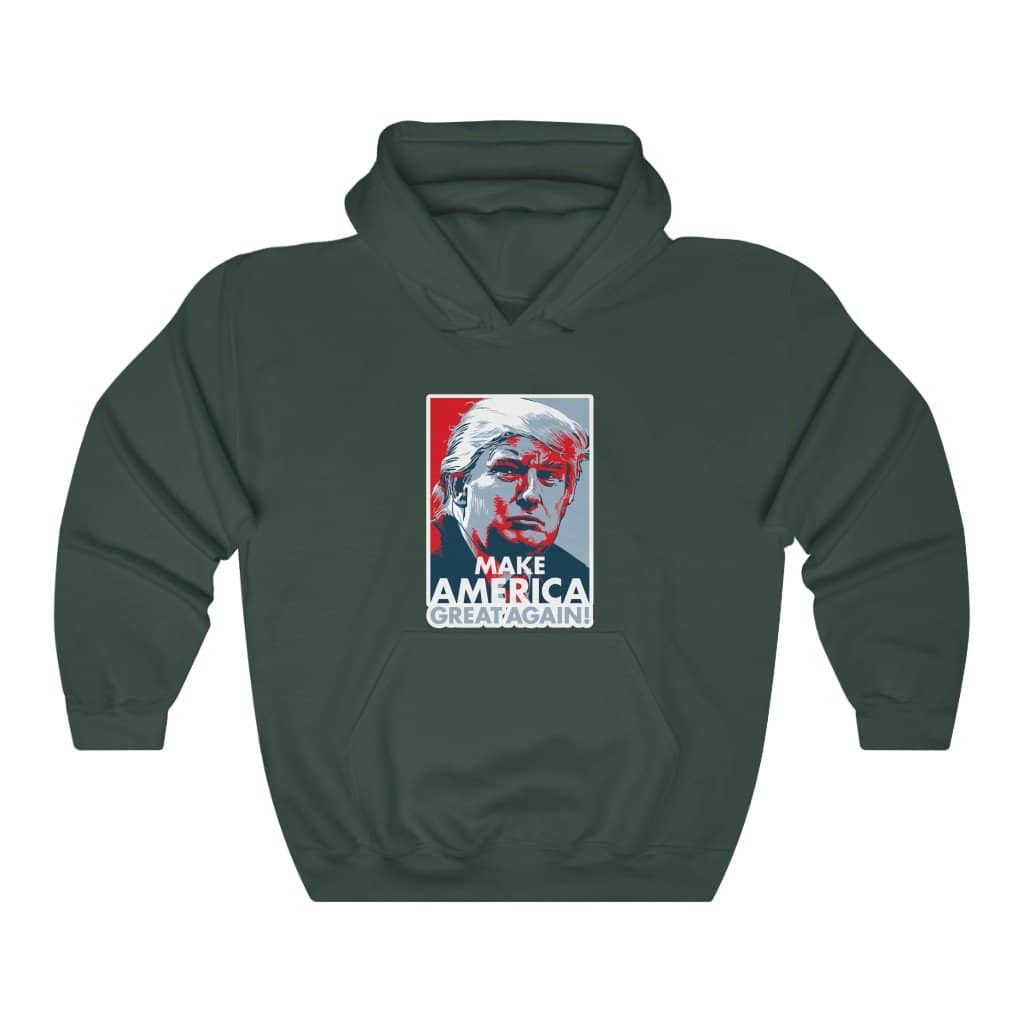 Make America Great Again Trump Iconic Pullover Hoodie - Trumpshop.net