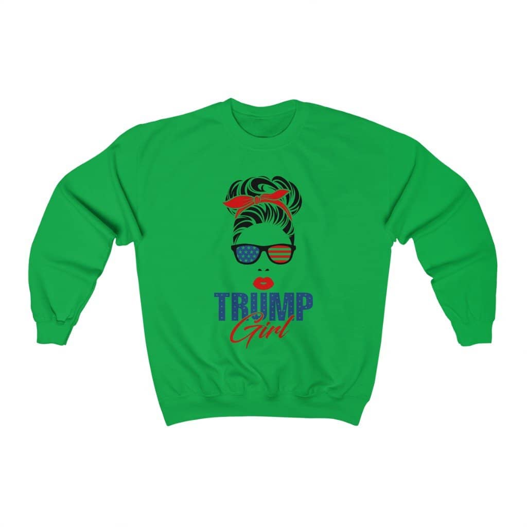 Trump Girl Heavy Blend™ Crewneck Sweatshirt - Trumpshop.net