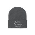 Keep America Great Emboridered #KAG Trump Knit Cap - Trumpshop.net