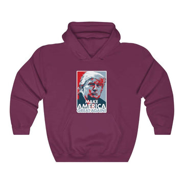 Make America Great Again Trump Iconic Pullover Hoodie - Trumpshop.net