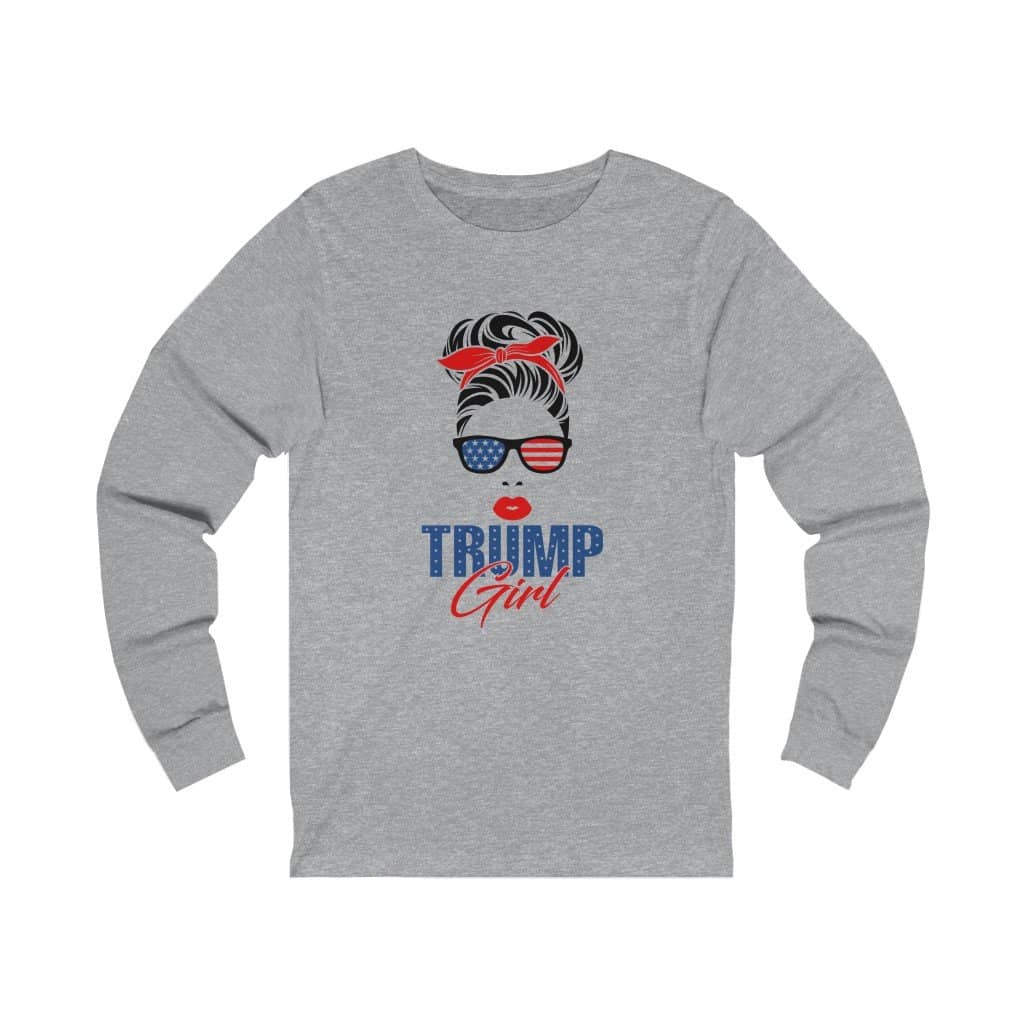 Trump Girl Jersey Long Sleeve Tee - Trumpshop.net