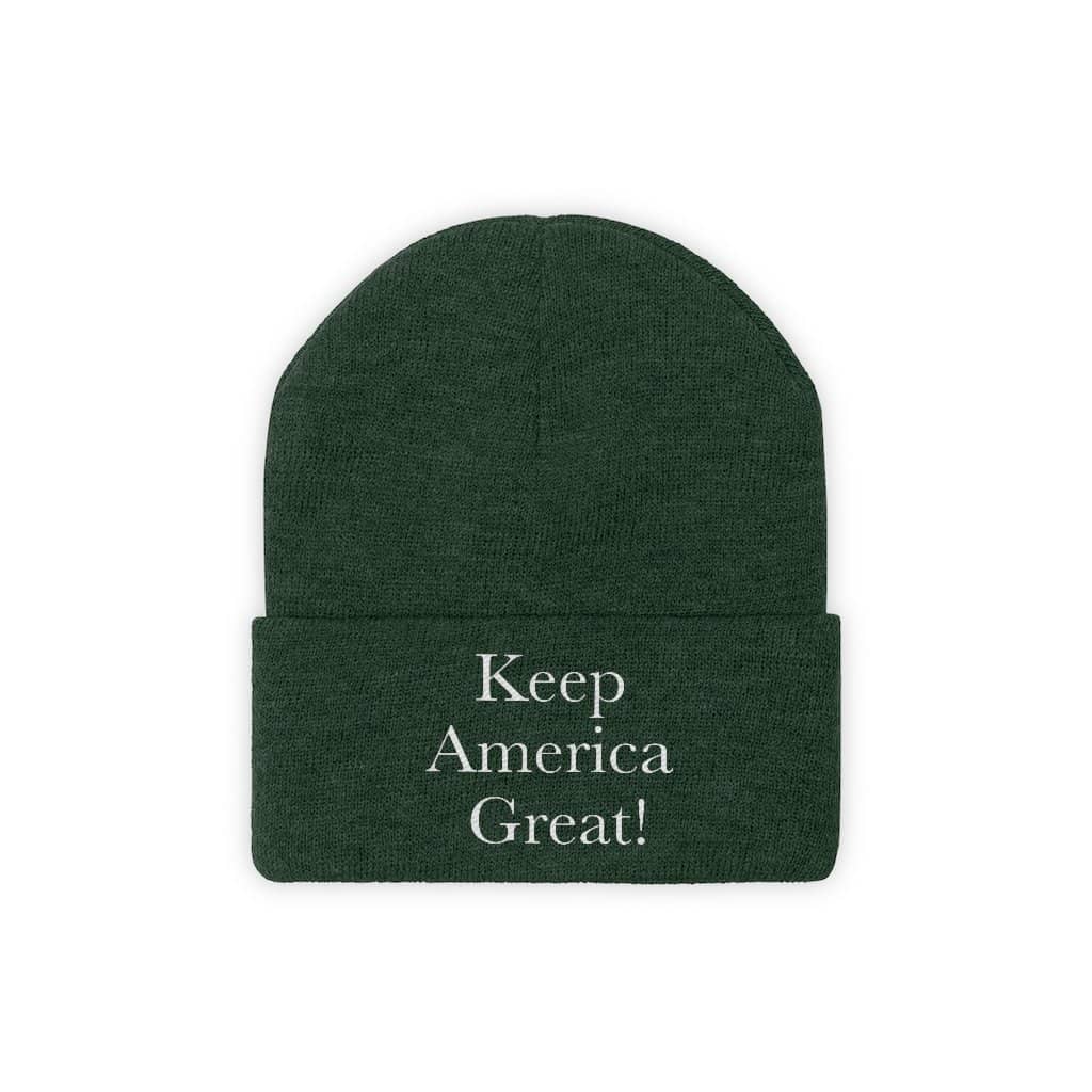 Keep America Great Emboridered #KAG Trump Knit Cap - Trumpshop.net