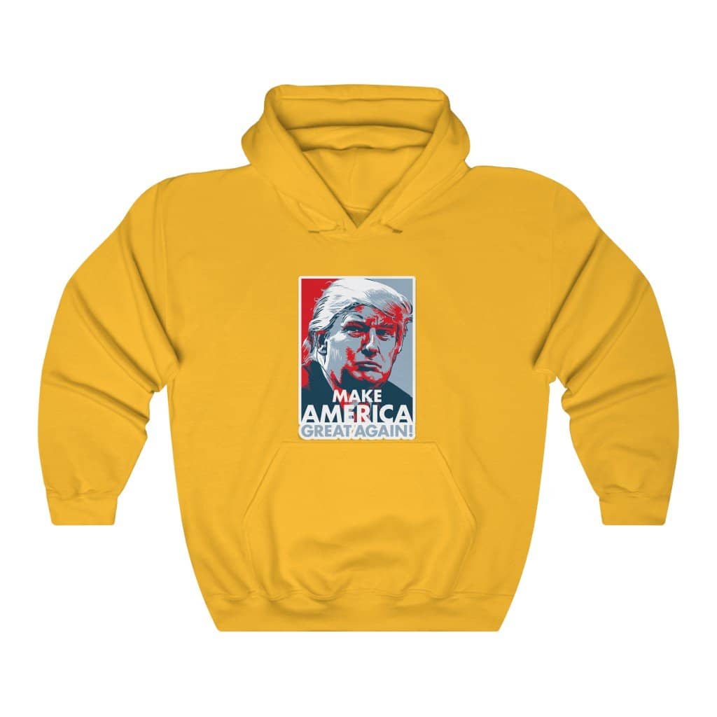 Make America Great Again Trump Iconic Pullover Hoodie - Trumpshop.net