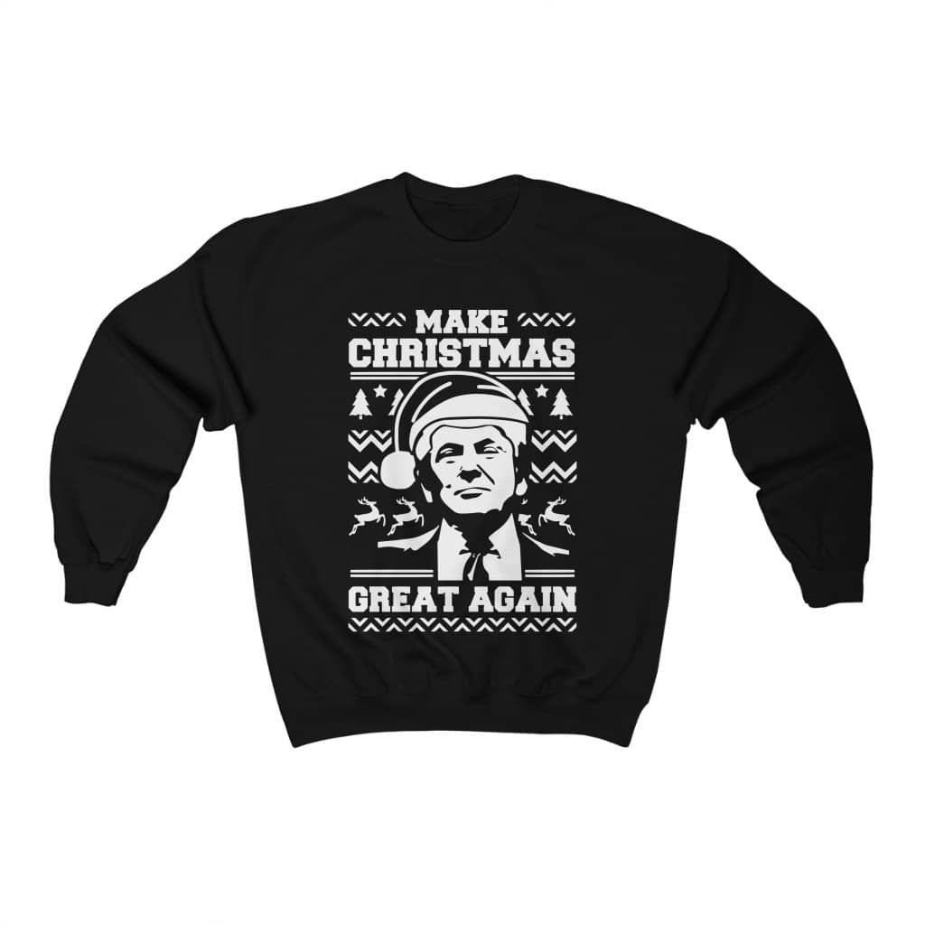 Trump Make Christmas Great Again Ugly Sweater - Trumpshop.net