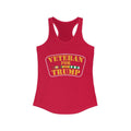 Veteran for Trump Ladies Ideal Racerback Tank - Trumpshop.net