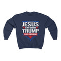 Jesus is My Savior Trump is My President Unisex Heavy Blend™ Crewneck Sweatshirt - Trumpshop.net
