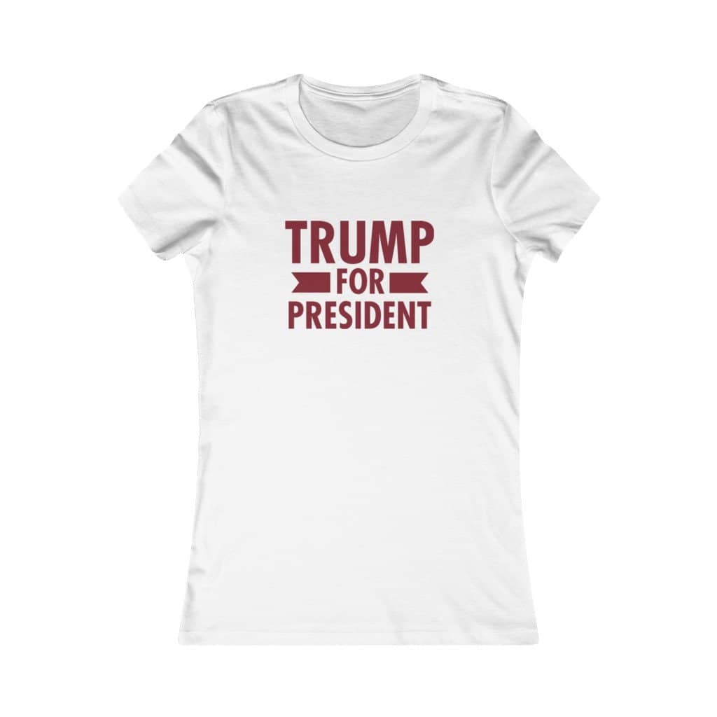 Trump for President Softstyle Ladies' T-Shirt - Trumpshop.net