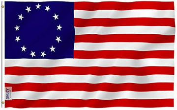 Betsy Ross Flag United States Polyester Flag - Trumpshop.net