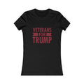 Veterans for Trump Softstyle Ladies' T-Shirt - Trumpshop.net
