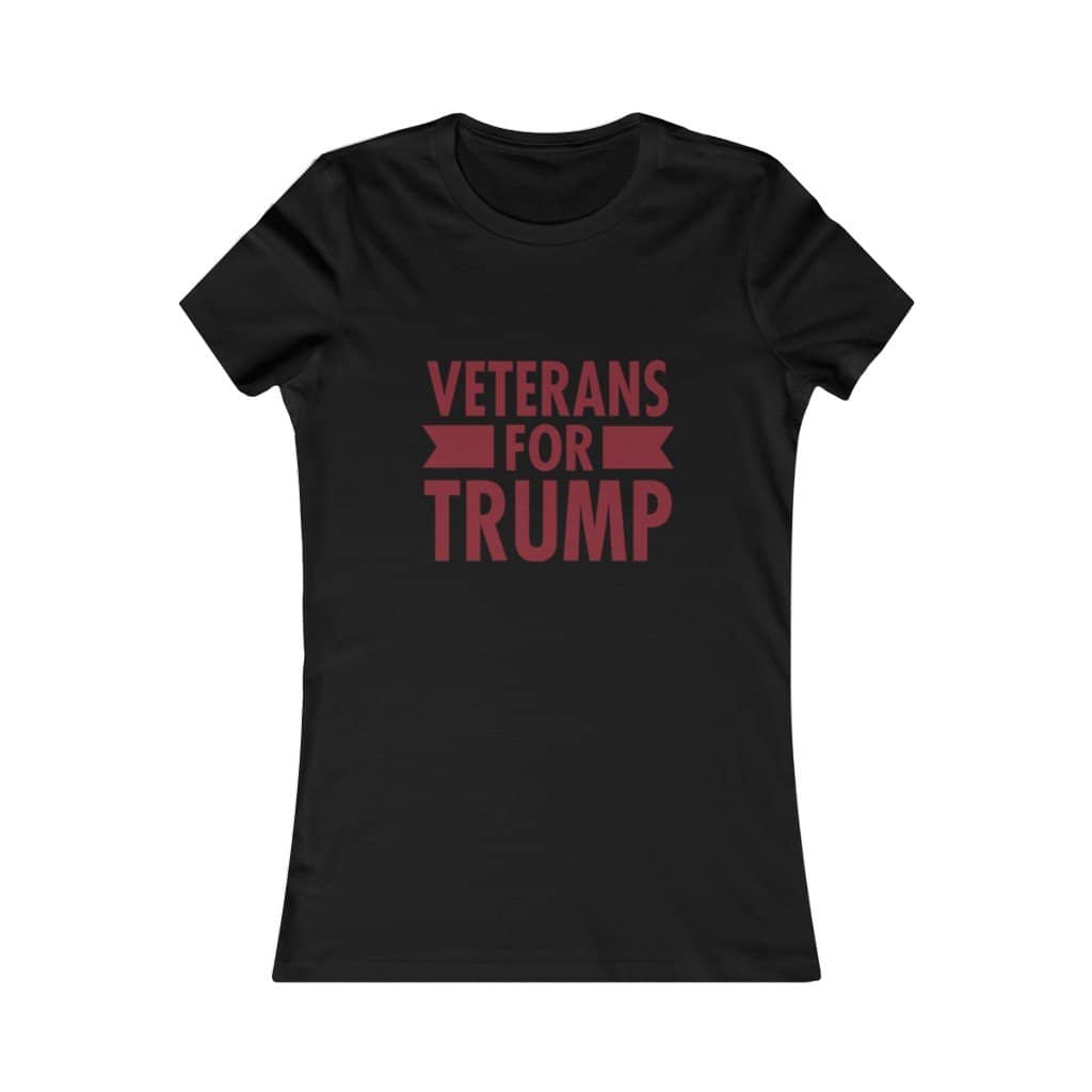 Veterans for Trump Softstyle Ladies' T-Shirt - Trumpshop.net