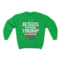 Jesus is My Savior Trump is My President Unisex Heavy Blend™ Crewneck Sweatshirt - Trumpshop.net