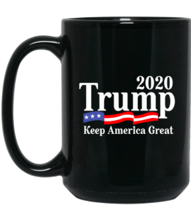 KAG 15 oz. Black Mug - Trumpshop.net