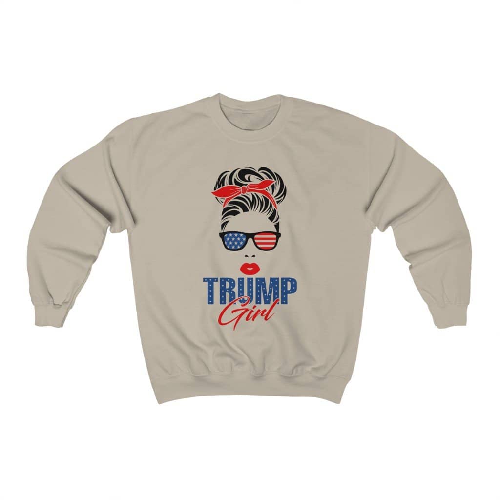 Trump Girl Heavy Blend™ Crewneck Sweatshirt - Trumpshop.net