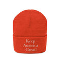 Keep America Great Emboridered #KAG Trump Knit Cap - Trumpshop.net