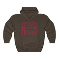 Veterans for Trump Pullover Hoodie 8 oz. - Trumpshop.net