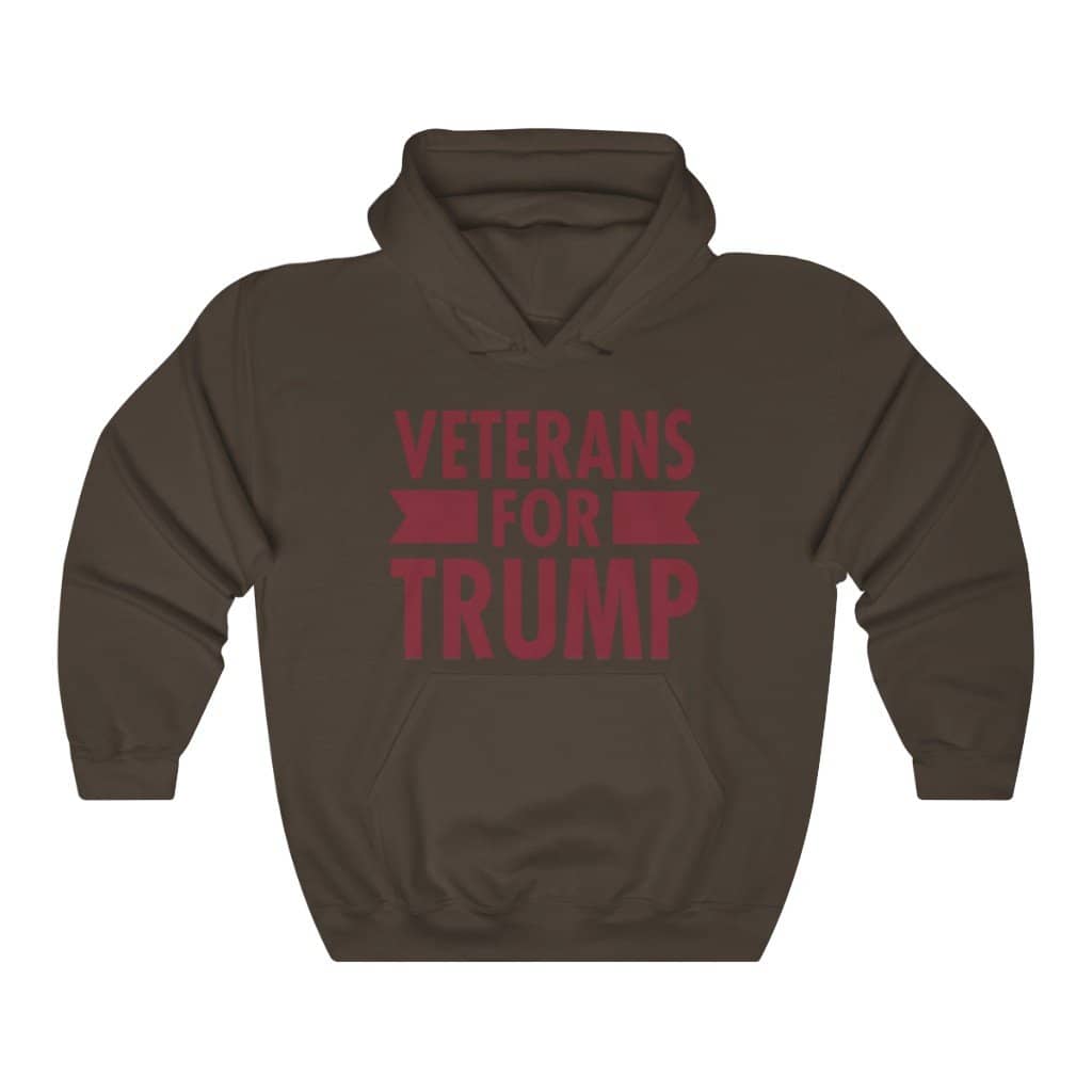 Veterans for Trump Pullover Hoodie 8 oz. - Trumpshop.net