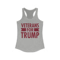Veterans for Trump Ladies Ideal Racerback Tank - Trumpshop.net