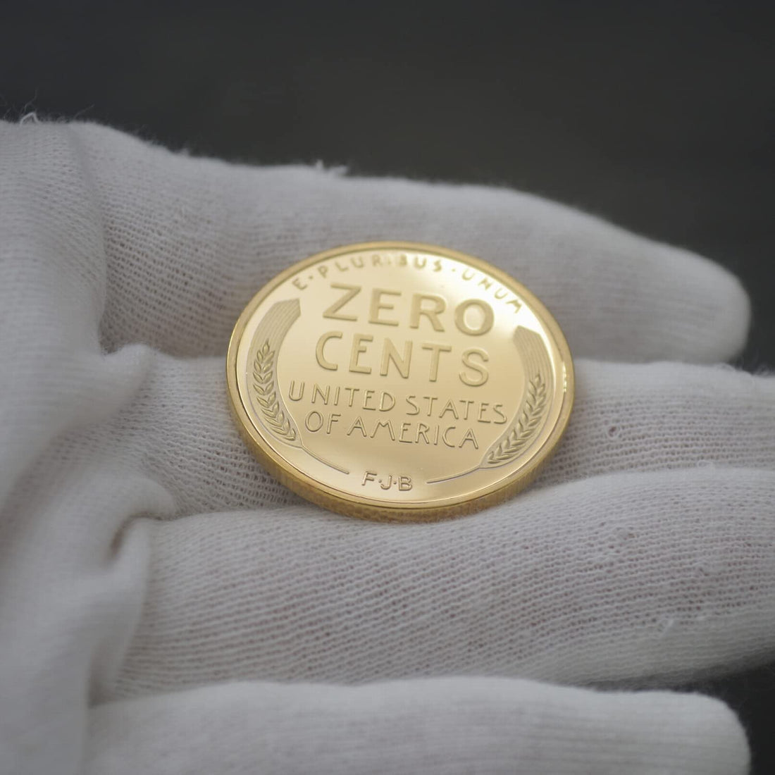 2024 Let's Go Brandon Zero Cents Biden FJB Coin