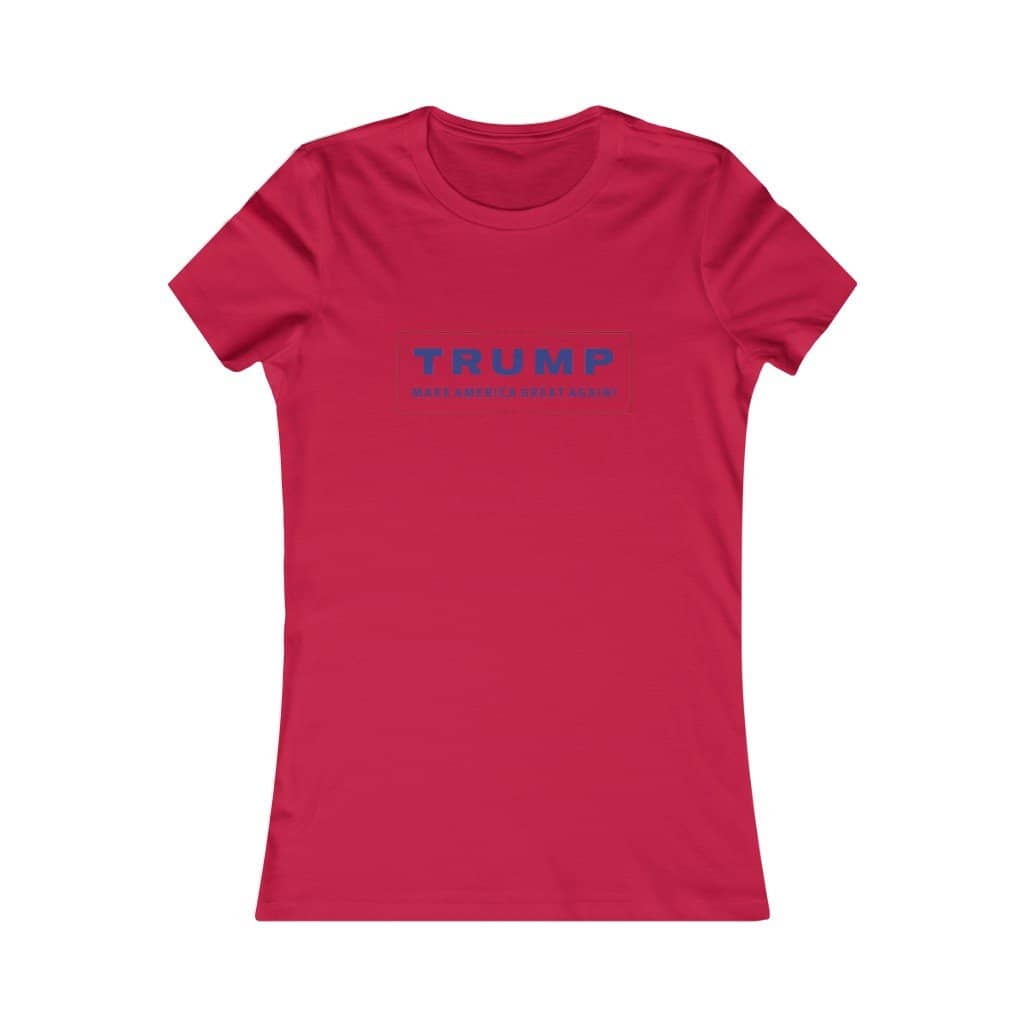 Make America Great Again Trump Iconic Ladies' T-Shirt - Trumpshop.net
