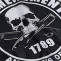 2nd Amendment America's Original Homeland Security Black Skull Rifles Flags Polyester with Brass Grommets 3 X 5 Ft - Trumpshop.net