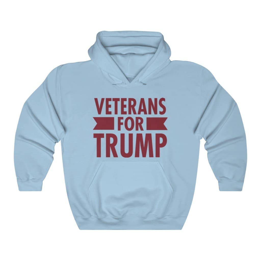 Veterans for Trump Pullover Hoodie 8 oz. - Trumpshop.net