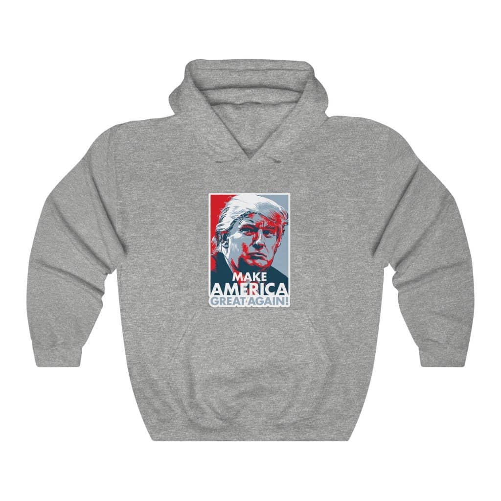 Make America Great Again Trump Iconic Pullover Hoodie - Trumpshop.net