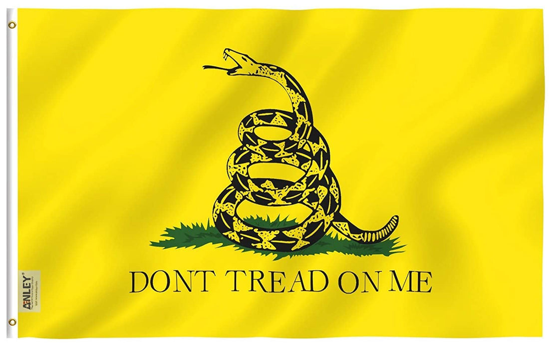 Don't Tread on Me Gadsden Flag - Vivid Color and UV Fade Resistant - Trumpshop.net