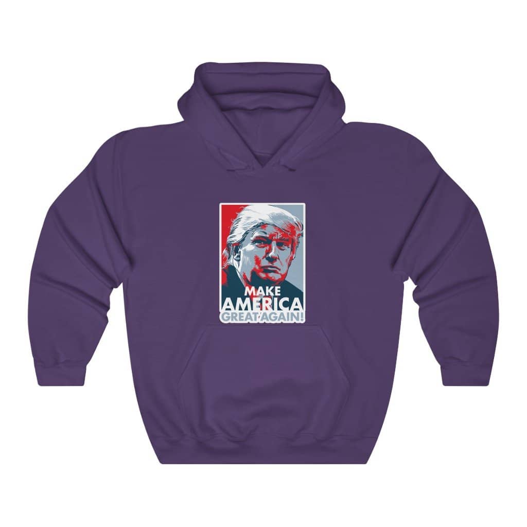 Make America Great Again Trump Iconic Pullover Hoodie - Trumpshop.net