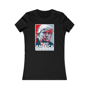 Make America Great Again Trump Iconic Ladies' T-Shirt - Trumpshop.net