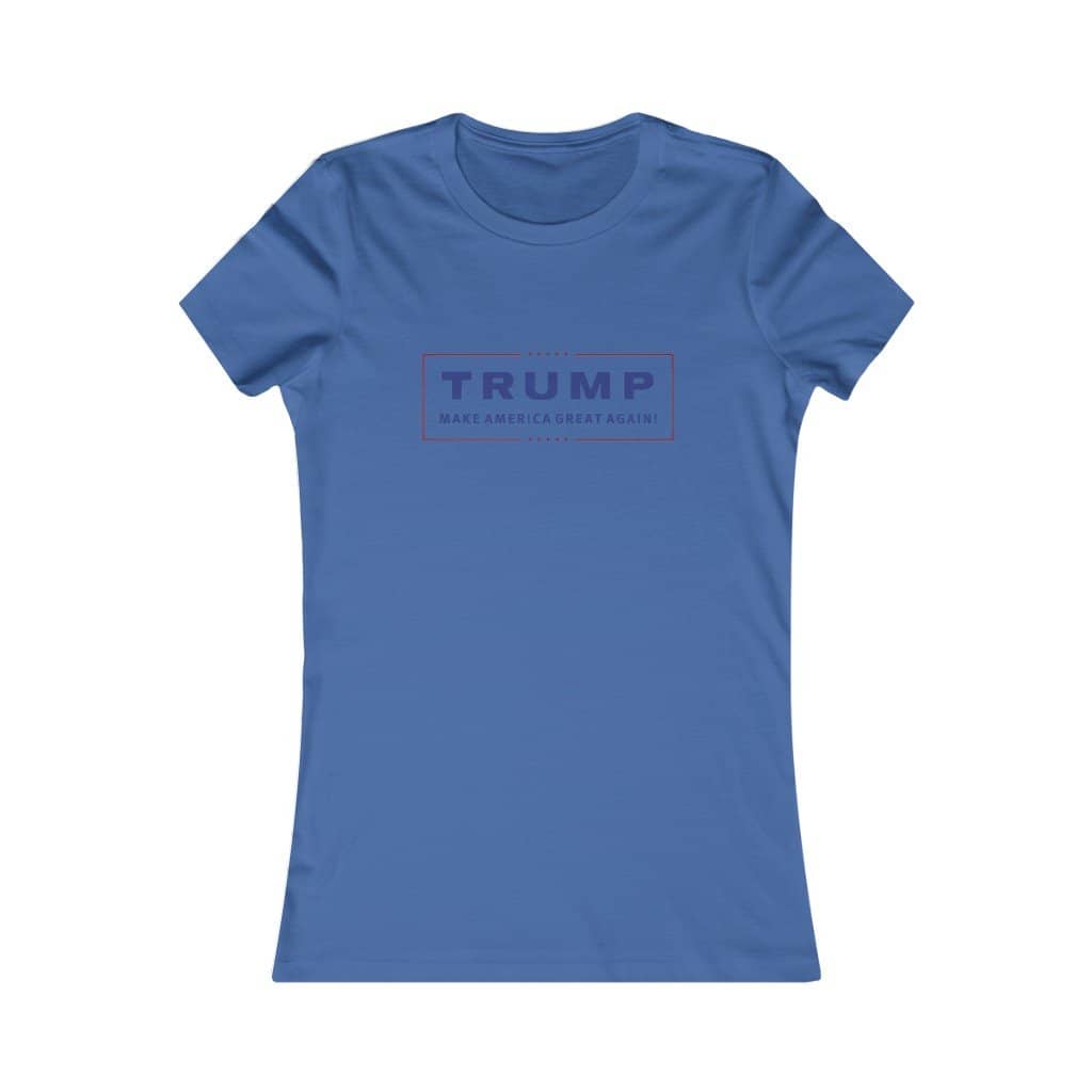 Make America Great Again Trump Iconic Ladies' T-Shirt - Trumpshop.net
