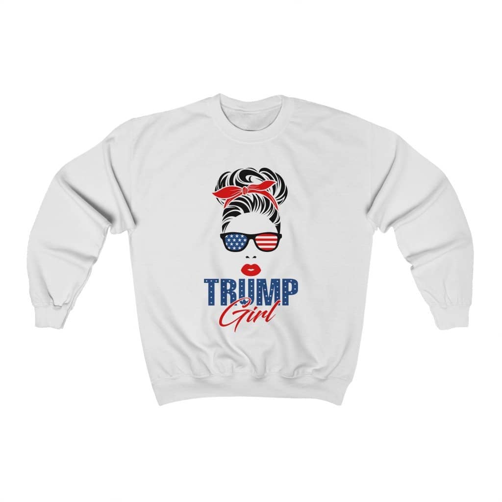 Trump Girl Heavy Blend™ Crewneck Sweatshirt - Trumpshop.net