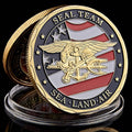 United States Seal Team Sea Land Air Navy Military Challenge Coin - Trumpshop.net