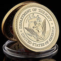 United States Seal Team Sea Land Air Navy Military Challenge Coin - Trumpshop.net