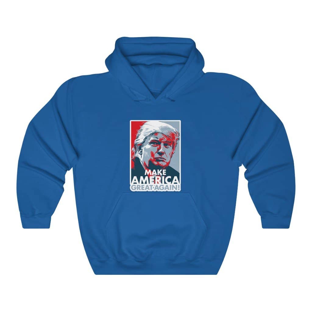 Make America Great Again Trump Iconic Pullover Hoodie - Trumpshop.net