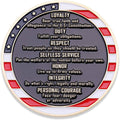 United States Army Core Values Challenge Coin 1-Pack (Single Coin) - Trumpshop.net