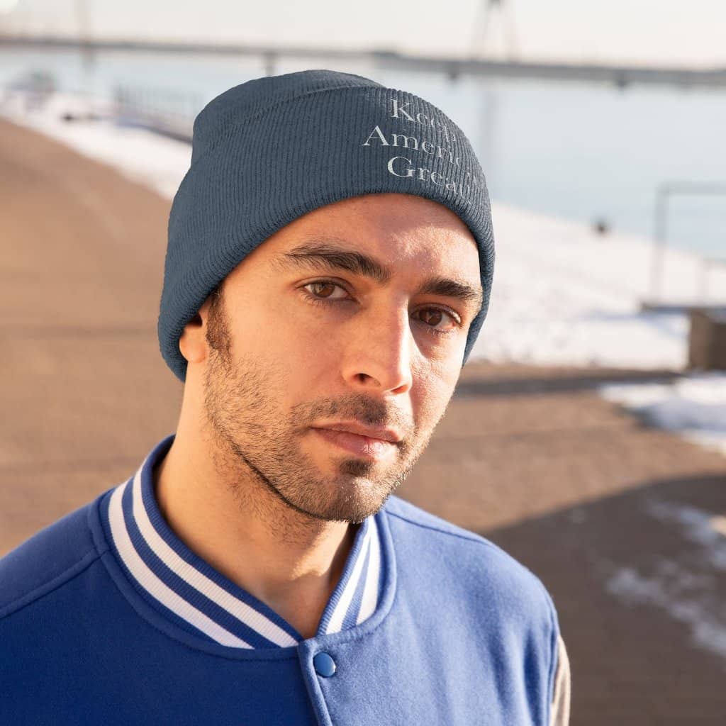 Keep America Great Emboridered #KAG Trump Knit Cap - Trumpshop.net