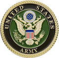 United States Army Challenge Coin with Hero's Valor Prayer 1-Pack (Single Coin) - Trumpshop.net