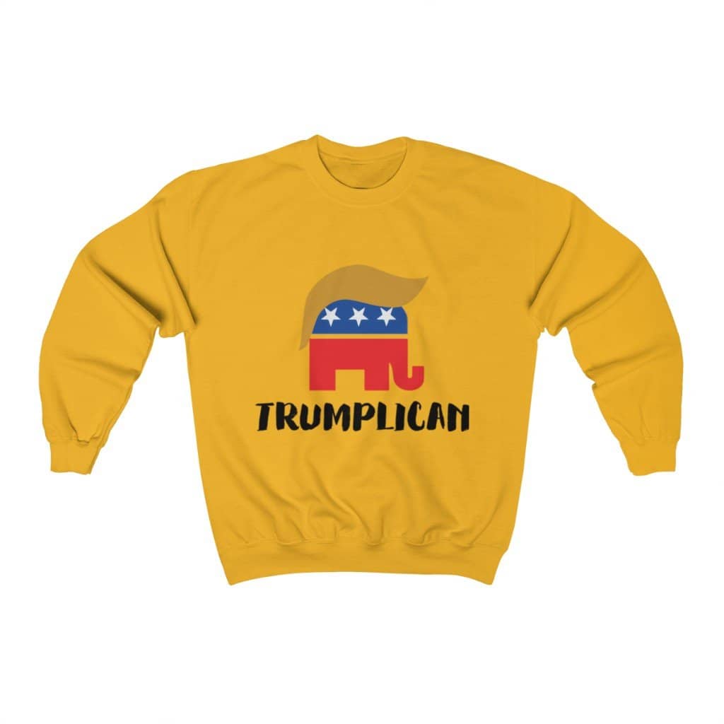 Trumplican Crewneck Pullover Sweatshirt  8 oz. - Trumpshop.net