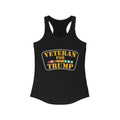 Veteran for Trump Ladies Ideal Racerback Tank - Trumpshop.net