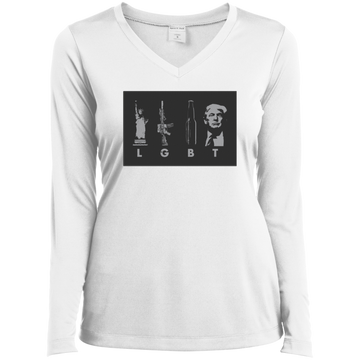 LGBT Donald Trump Ladies' French Terry Scoop - Trumpshop.net