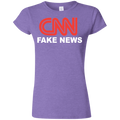 CNN Fake News Softstyle Ladies' T-Shirt - Trumpshop.net