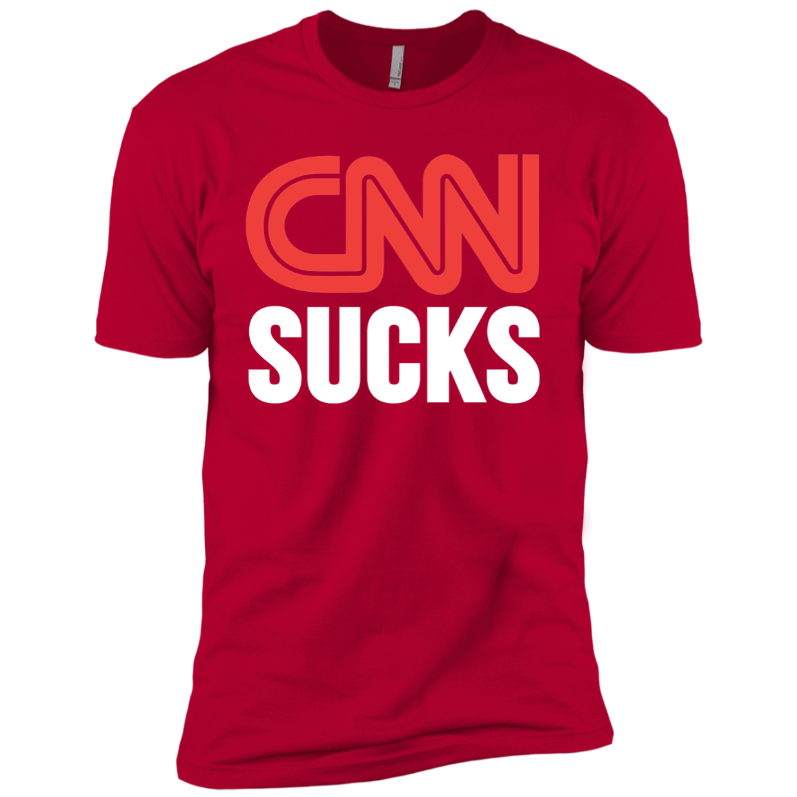 CNN Sucks Premium Short Sleeve T-Shirt - Trumpshop.net