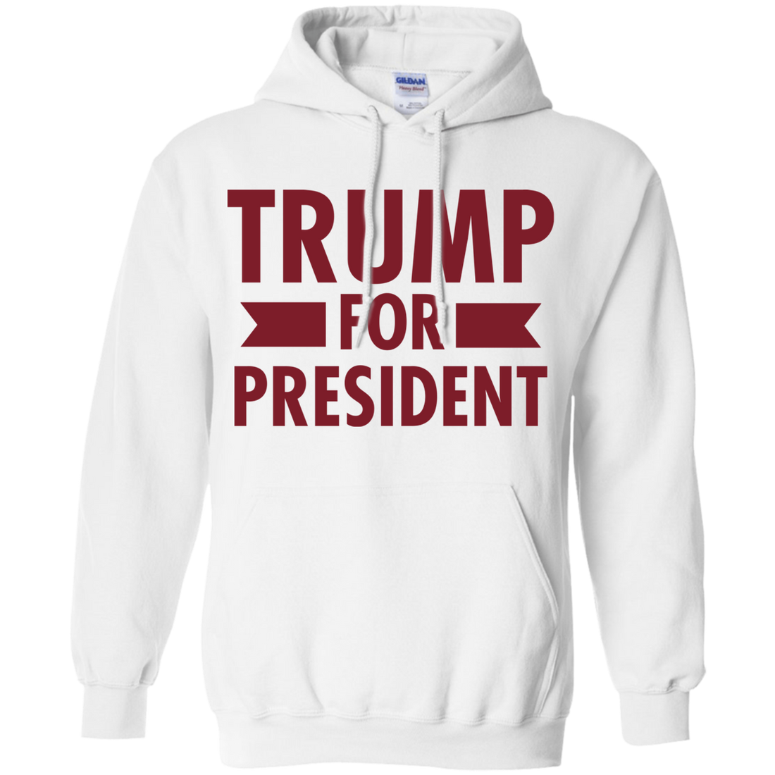 Trump for President Pullover Hoodie 8 oz. - Trumpshop.net