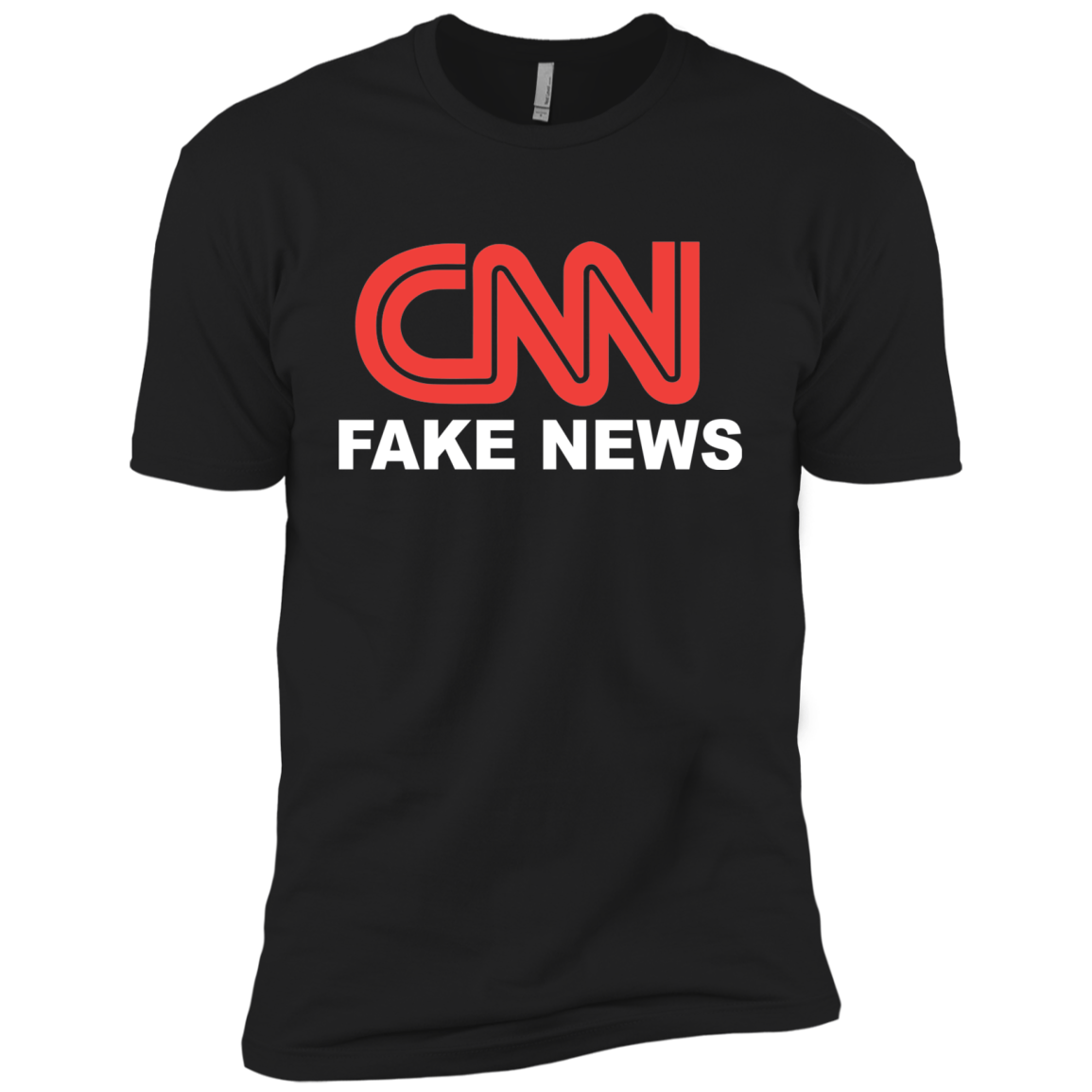 CNN Fake News Premium Short Sleeve T-Shirt - Trumpshop.net