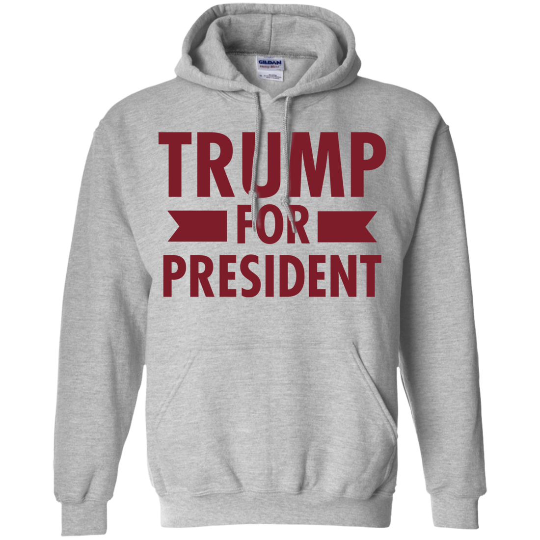 Trump for President Pullover Hoodie 8 oz. - Trumpshop.net