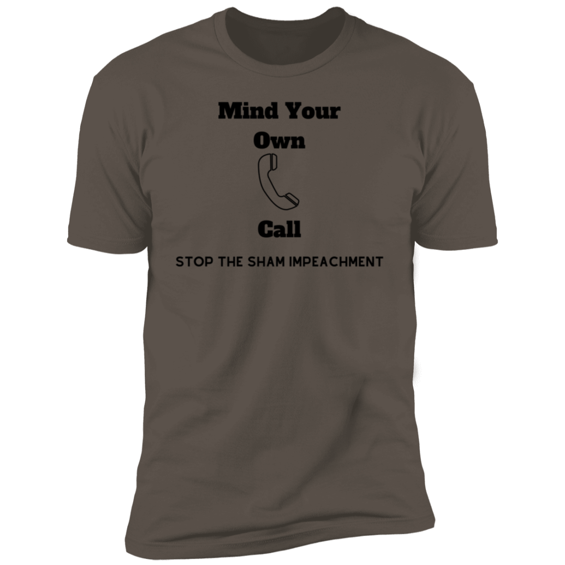 Stop Impeachment Premium Short Sleeve T-Shirt - Trumpshop.net