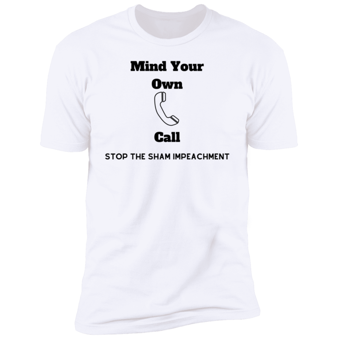 Stop Impeachment Premium Short Sleeve T-Shirt - Trumpshop.net