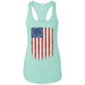 Betsy Ross Flag 13 Colonies Ladies Ideal Racerback Tank - Trumpshop.net